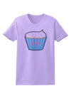 Cute Cupcake with Sprinkles - Heart Eyes Womens T-Shirt by TooLoud-Womens T-Shirt-TooLoud-Lavender-X-Small-Davson Sales