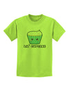 Cute Cupcake with Sprinkles - Lil Cupcake Childrens T-Shirt by TooLoud-Childrens T-Shirt-TooLoud-Lime-Green-X-Small-Davson Sales