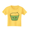 Cute Cupcake with Sprinkles Toddler T-Shirt by TooLoud-Toddler T-Shirt-TooLoud-Yellow-2T-Davson Sales