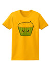 Cute Cupcake with Sprinkles Womens T-Shirt by TooLoud-Womens T-Shirt-TooLoud-Gold-X-Small-Davson Sales