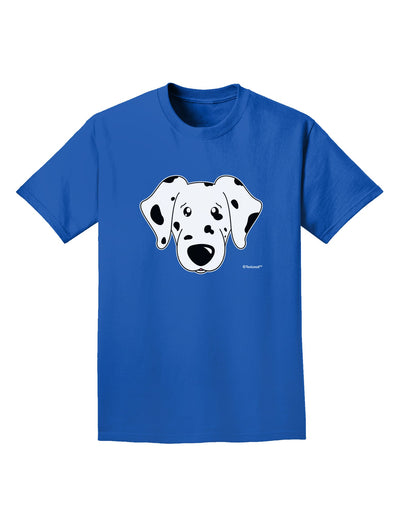 Cute Dalmatian Dog Adult Dark T-Shirt by TooLoud-Mens T-Shirt-TooLoud-Royal-Blue-Small-Davson Sales