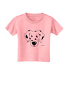 Cute Dalmatian Dog Toddler T-Shirt by TooLoud-Toddler T-Shirt-TooLoud-Candy-Pink-2T-Davson Sales