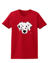 Cute Dalmatian Dog Womens Dark T-Shirt by TooLoud-Womens T-Shirt-TooLoud-Red-X-Small-Davson Sales