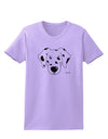 Cute Dalmatian Dog Womens T-Shirt by TooLoud-Womens T-Shirt-TooLoud-Lavender-X-Small-Davson Sales