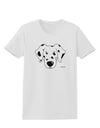 Cute Dalmatian Dog Womens T-Shirt by TooLoud-Womens T-Shirt-TooLoud-White-X-Small-Davson Sales