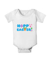 Cute Decorative Hoppy Easter Design Baby Romper Bodysuit by TooLoud-Baby Romper-TooLoud-White-06-Months-Davson Sales