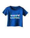 Cute Decorative Hoppy Easter Design Infant T-Shirt Dark by TooLoud-Infant T-Shirt-TooLoud-Royal-Blue-06-Months-Davson Sales