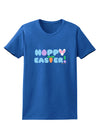 Cute Decorative Hoppy Easter Design Womens Dark T-Shirt by TooLoud-Womens T-Shirt-TooLoud-Royal-Blue-X-Small-Davson Sales