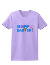 Cute Decorative Hoppy Easter Design Womens T-Shirt by TooLoud-Womens T-Shirt-TooLoud-Lavender-X-Small-Davson Sales