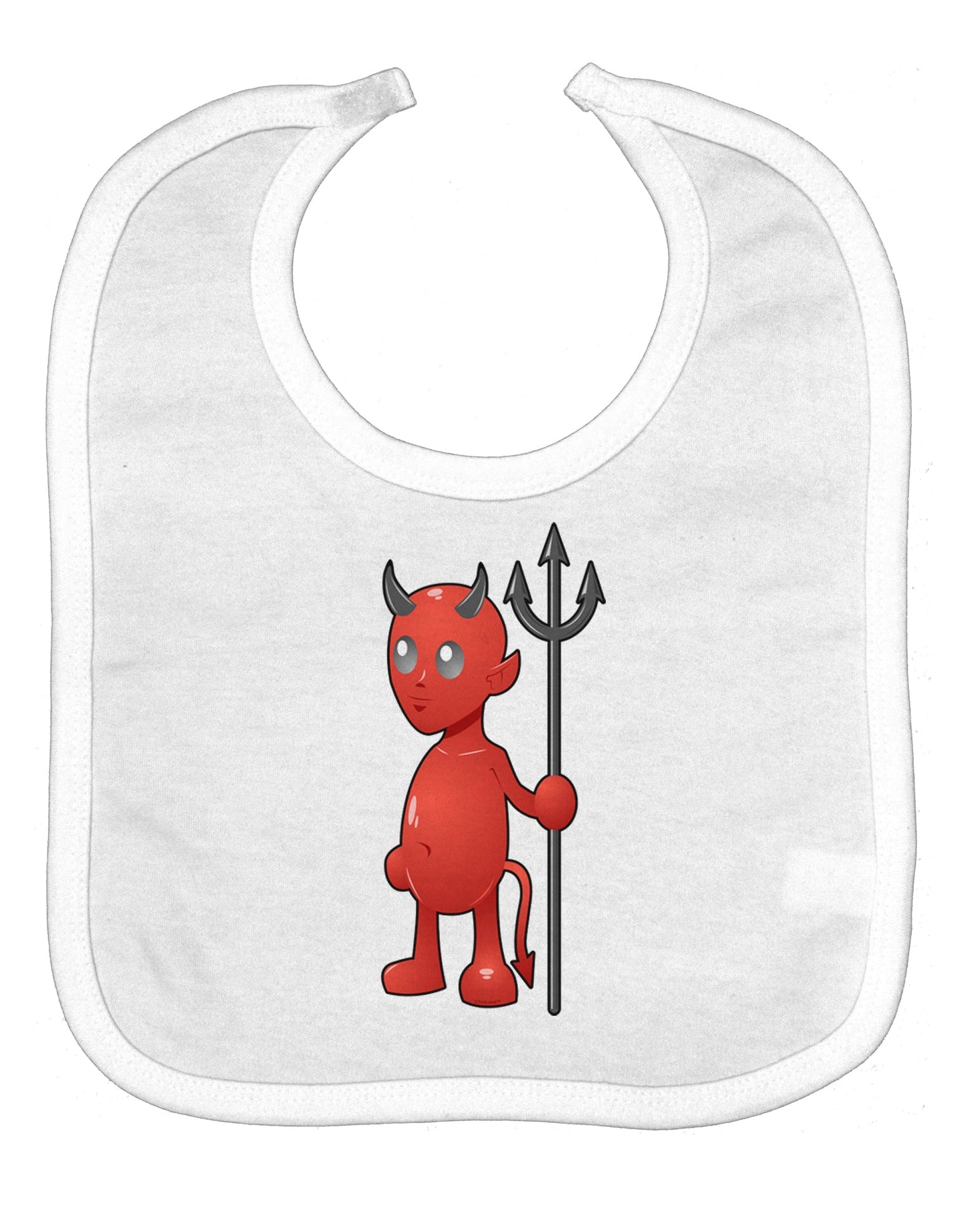 Cute Devil - Halloween Design Baby Bib