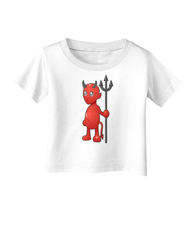 Cute Devil - Halloween Design Infant T-Shirt-Infant T-Shirt-TooLoud-White-06-Months-Davson Sales