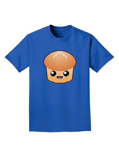 Cute Dinner Roll Adult Dark T-Shirt-Mens T-Shirt-TooLoud-Royal-Blue-Small-Davson Sales