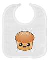 Cute Dinner Roll Baby Bib