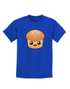 Cute Dinner Roll Childrens Dark T-Shirt-Childrens T-Shirt-TooLoud-Royal-Blue-X-Small-Davson Sales