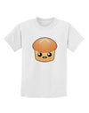 Cute Dinner Roll Childrens T-Shirt-Childrens T-Shirt-TooLoud-White-X-Small-Davson Sales