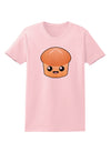 Cute Dinner Roll Womens T-Shirt-Womens T-Shirt-TooLoud-PalePink-X-Small-Davson Sales