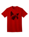 Cute Disgruntled Siamese Cat Adult T-Shirt-Mens T-Shirt-TooLoud-Red-Small-Davson Sales
