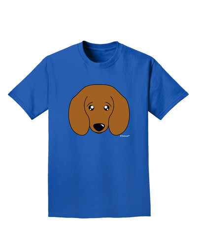 Cute Doxie Dachshund Dog Adult Dark T-Shirt by TooLoud-Mens T-Shirt-TooLoud-Royal-Blue-Small-Davson Sales