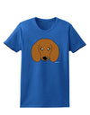 Cute Doxie Dachshund Dog Womens Dark T-Shirt by TooLoud-Womens T-Shirt-TooLoud-Royal-Blue-X-Small-Davson Sales