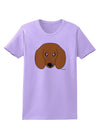 Cute Doxie Dachshund Dog Womens T-Shirt by TooLoud-Womens T-Shirt-TooLoud-Lavender-X-Small-Davson Sales