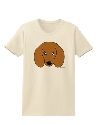 Cute Doxie Dachshund Dog Womens T-Shirt by TooLoud-Womens T-Shirt-TooLoud-Natural-X-Small-Davson Sales