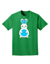 Cute Easter Bunny - Blue Adult Dark T-Shirt by TooLoud-Mens T-Shirt-TooLoud-Kelly-Green-Small-Davson Sales