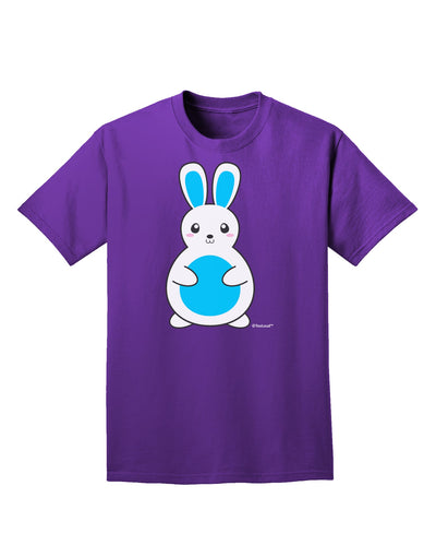 Cute Easter Bunny - Blue Adult Dark T-Shirt by TooLoud-Mens T-Shirt-TooLoud-Purple-Small-Davson Sales