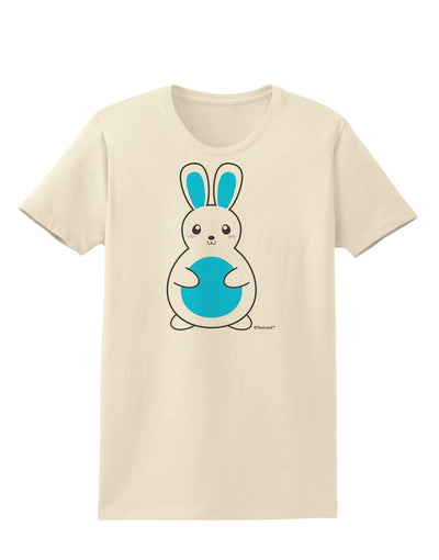 Cute Easter Bunny - Blue Womens T-Shirt by TooLoud-Womens T-Shirt-TooLoud-Natural-X-Small-Davson Sales