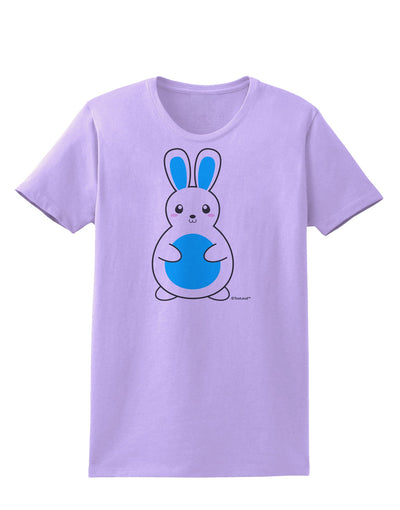 Cute Easter Bunny - Blue Womens T-Shirt by TooLoud-Womens T-Shirt-TooLoud-Lavender-X-Small-Davson Sales