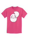 Cute Easter Bunny Hatching Childrens Dark T-Shirt by TooLoud-Childrens T-Shirt-TooLoud-Sangria-X-Small-Davson Sales