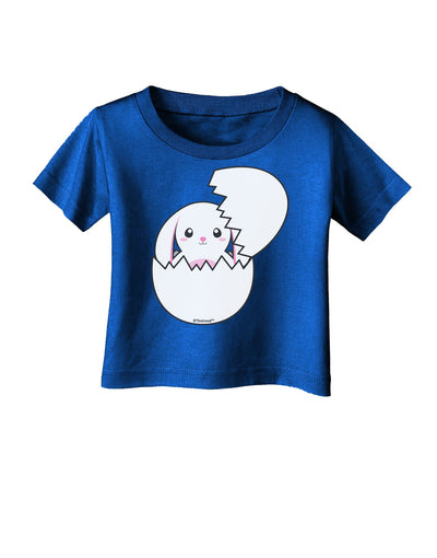 Cute Easter Bunny Hatching Infant T-Shirt Dark by TooLoud-Infant T-Shirt-TooLoud-Royal-Blue-06-Months-Davson Sales