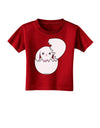 Cute Easter Bunny Hatching Toddler T-Shirt Dark by TooLoud-Toddler T-Shirt-TooLoud-Red-2T-Davson Sales