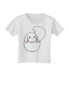 Cute Easter Bunny Hatching Toddler T-Shirt by TooLoud-Toddler T-Shirt-TooLoud-White-2T-Davson Sales