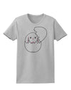 Cute Easter Bunny Hatching Womens T-Shirt by TooLoud-Womens T-Shirt-TooLoud-AshGray-X-Small-Davson Sales