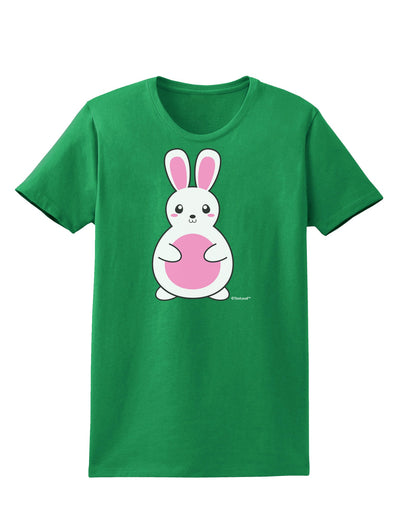 Cute Easter Bunny - Pink Womens Dark T-Shirt by TooLoud-Womens T-Shirt-TooLoud-Kelly-Green-X-Small-Davson Sales