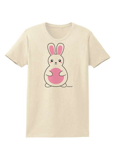 Cute Easter Bunny - Pink Womens T-Shirt by TooLoud-Womens T-Shirt-TooLoud-Natural-X-Small-Davson Sales