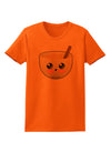 Cute Egg Nog Design - Womens T-Shirt by TooLoud-Womens T-Shirt-TooLoud-Orange-X-Small-Davson Sales