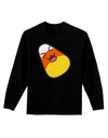 Cute Father Candy Corn Family Halloween Adult Long Sleeve Dark T-Shirt-TooLoud-Black-Small-Davson Sales