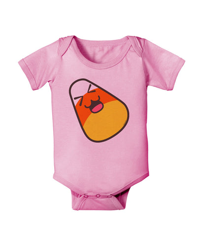 Cute Father Candy Corn Family Halloween Baby Romper Bodysuit-Baby Romper-TooLoud-Light-Pink-06-Months-Davson Sales