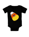 Cute Father Candy Corn Family Halloween Baby Romper Bodysuit Dark-Baby Romper-TooLoud-Black-06-Months-Davson Sales