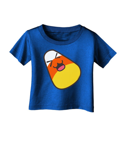 Cute Father Candy Corn Family Halloween Infant T-Shirt Dark-Infant T-Shirt-TooLoud-Royal-Blue-06-Months-Davson Sales