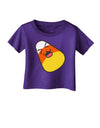 Cute Father Candy Corn Family Halloween Infant T-Shirt Dark-Infant T-Shirt-TooLoud-Purple-06-Months-Davson Sales