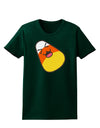 Cute Father Candy Corn Family Halloween Womens Dark T-Shirt-TooLoud-Forest-Green-Small-Davson Sales