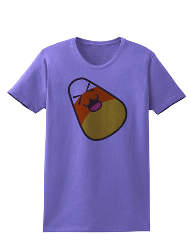 Cute Father Candy Corn Family Halloween Womens T-Shirt-Womens T-Shirt-TooLoud-Violet-X-Small-Davson Sales