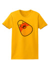 Cute Father Candy Corn Family Halloween Womens T-Shirt-Womens T-Shirt-TooLoud-Gold-X-Small-Davson Sales