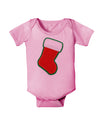 Cute Faux Applique Christmas Stocking Baby Romper Bodysuit-Baby Romper-TooLoud-Light-Pink-06-Months-Davson Sales