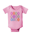 Cute Faux Applique Easter Eggs Baby Romper Bodysuit-Baby Romper-TooLoud-Pink-06-Months-Davson Sales