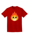 Cute Fireball Design Adult Dark T-Shirt-Mens T-Shirt-TooLoud-Red-Small-Davson Sales