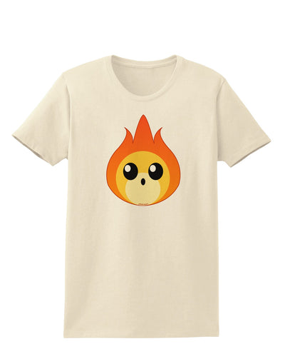 Cute Fireball Design Womens T-Shirt-Womens T-Shirt-TooLoud-Natural-X-Small-Davson Sales