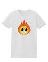 Cute Fireball Design Womens T-Shirt-Womens T-Shirt-TooLoud-White-X-Small-Davson Sales